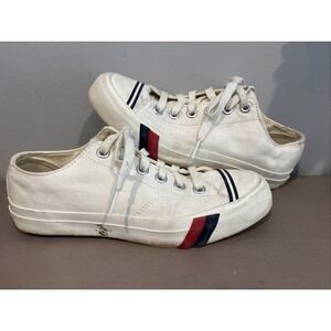 Pro-Keds Royal Lo Classic Canvas Shoes Mens 6 Casual Sneakers Lace Up White